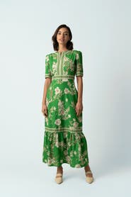 RAISHMA Darcie Green Dress