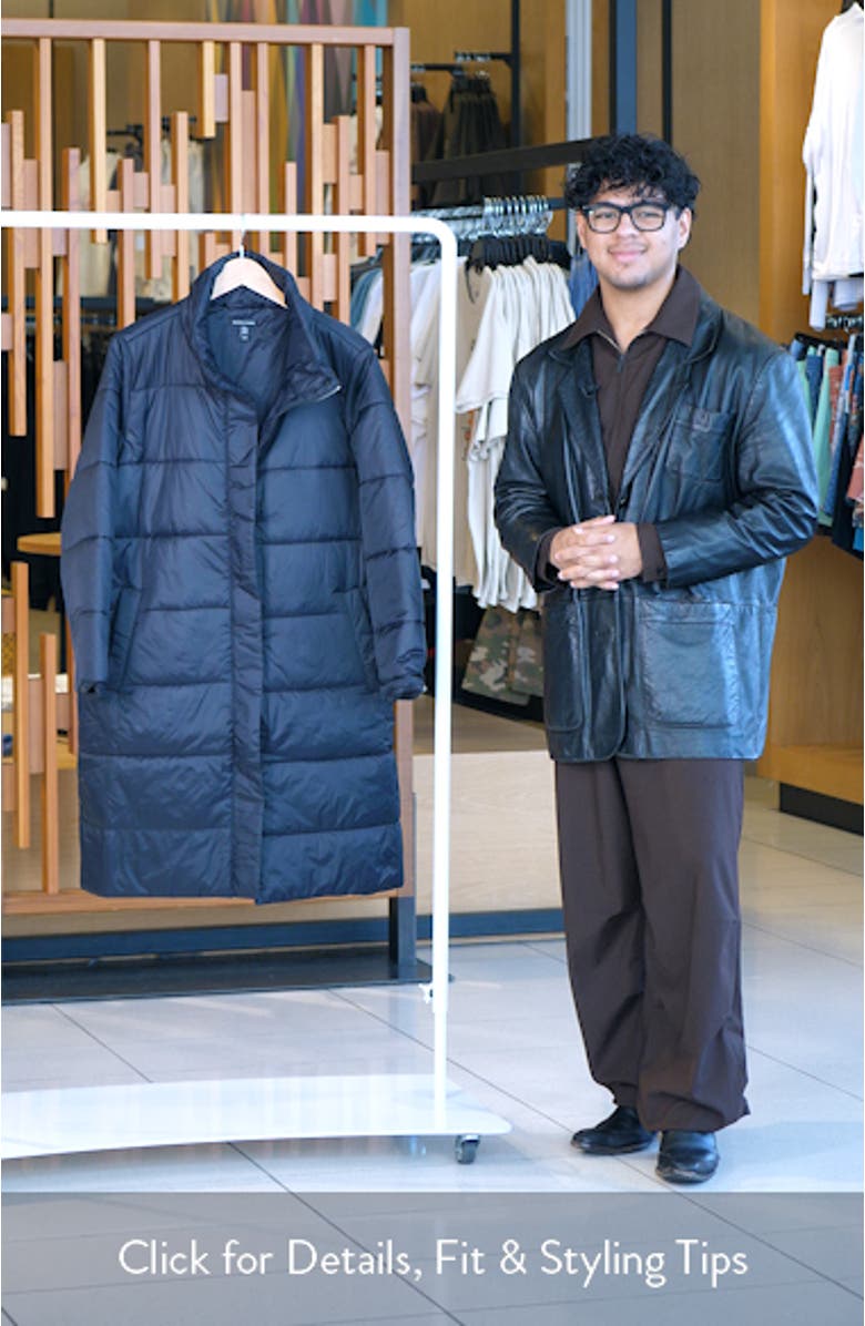 Stand Collar Puffer Jacket, sales video thumbnail