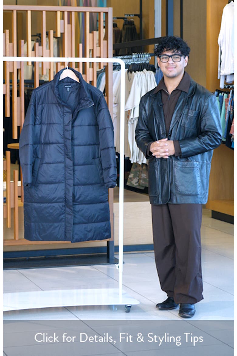 Stand Collar Puffer Jacket video