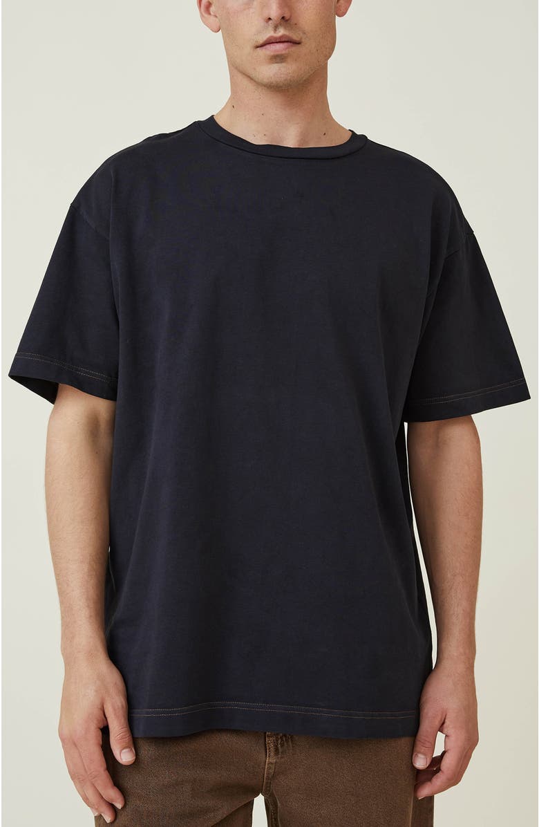 Cotton On Men's Box Fit T-Shirt, Main, color, Black