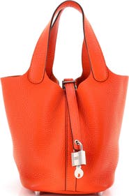 Pre-Owned Hermes Picotin Lock Bag Clemence PM