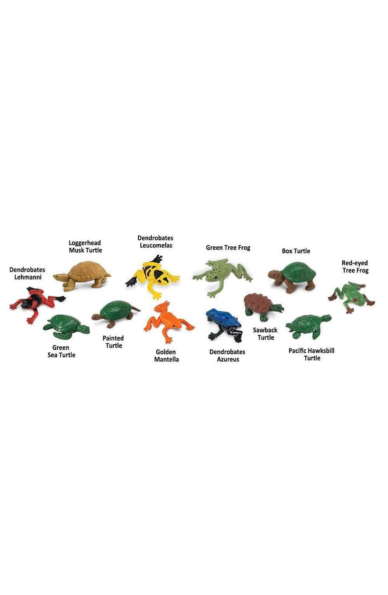 Safari Ltd. Frogs And Turtles Toy, Alternate, color, NO COLOR