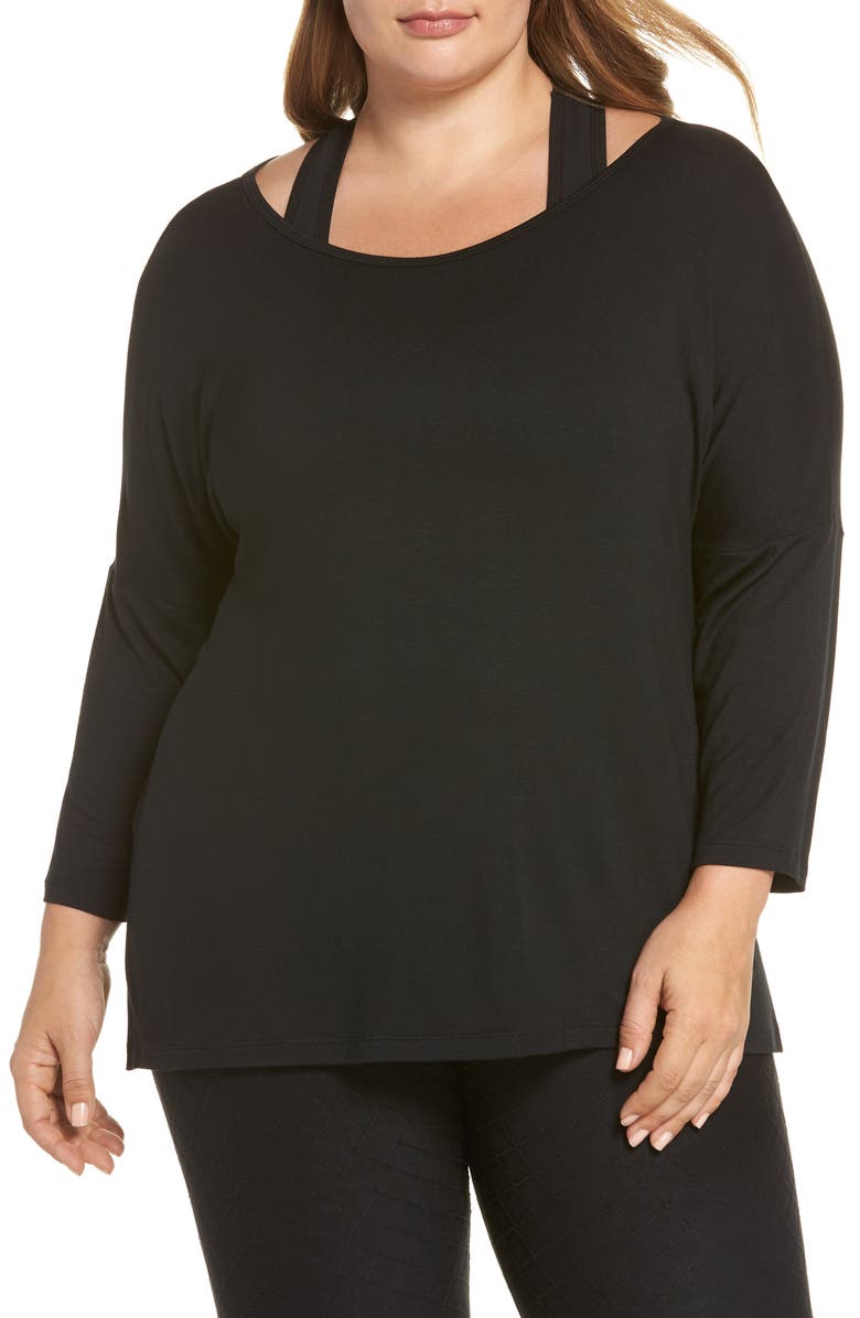 Beyond Yoga Slink It Boxy Pullover, Main, color, 