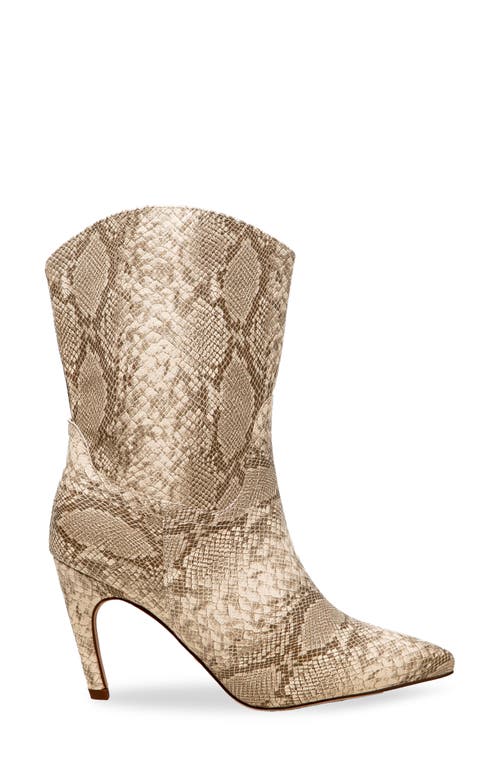 Chase & Chloe Chase And Chloe Slouch Bootie In Brown