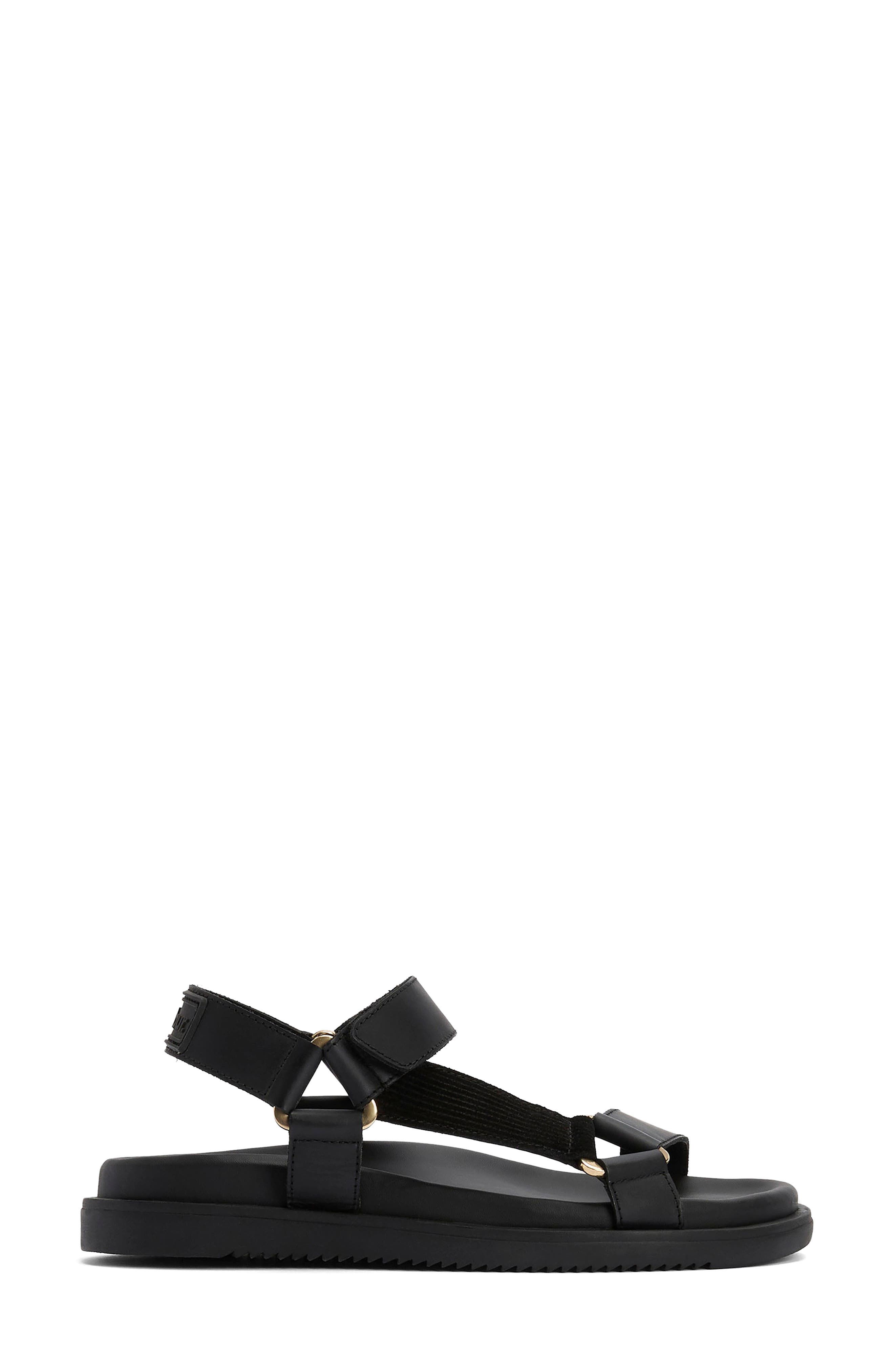 Barbour Caitlin Sandal, Alternate, color, Black