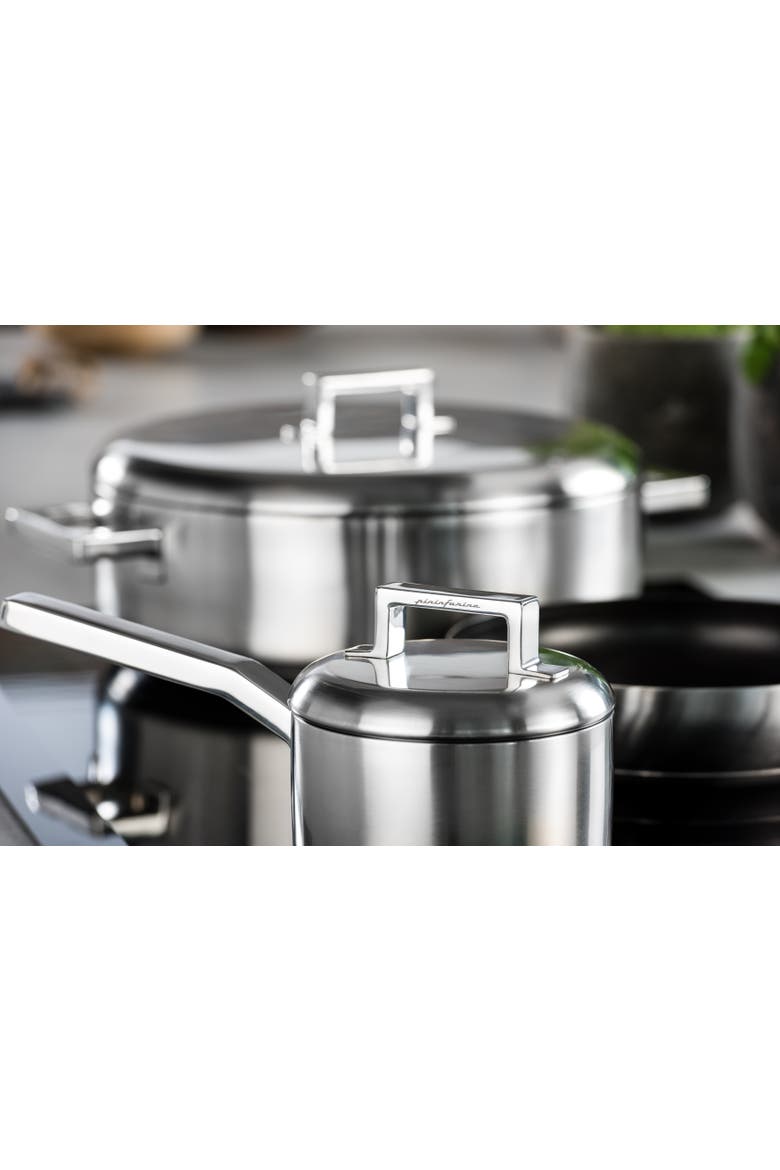 SAUTE PAN 2 HANDLES CM.32 STI, Alternate, color, STAINLESS STEEL