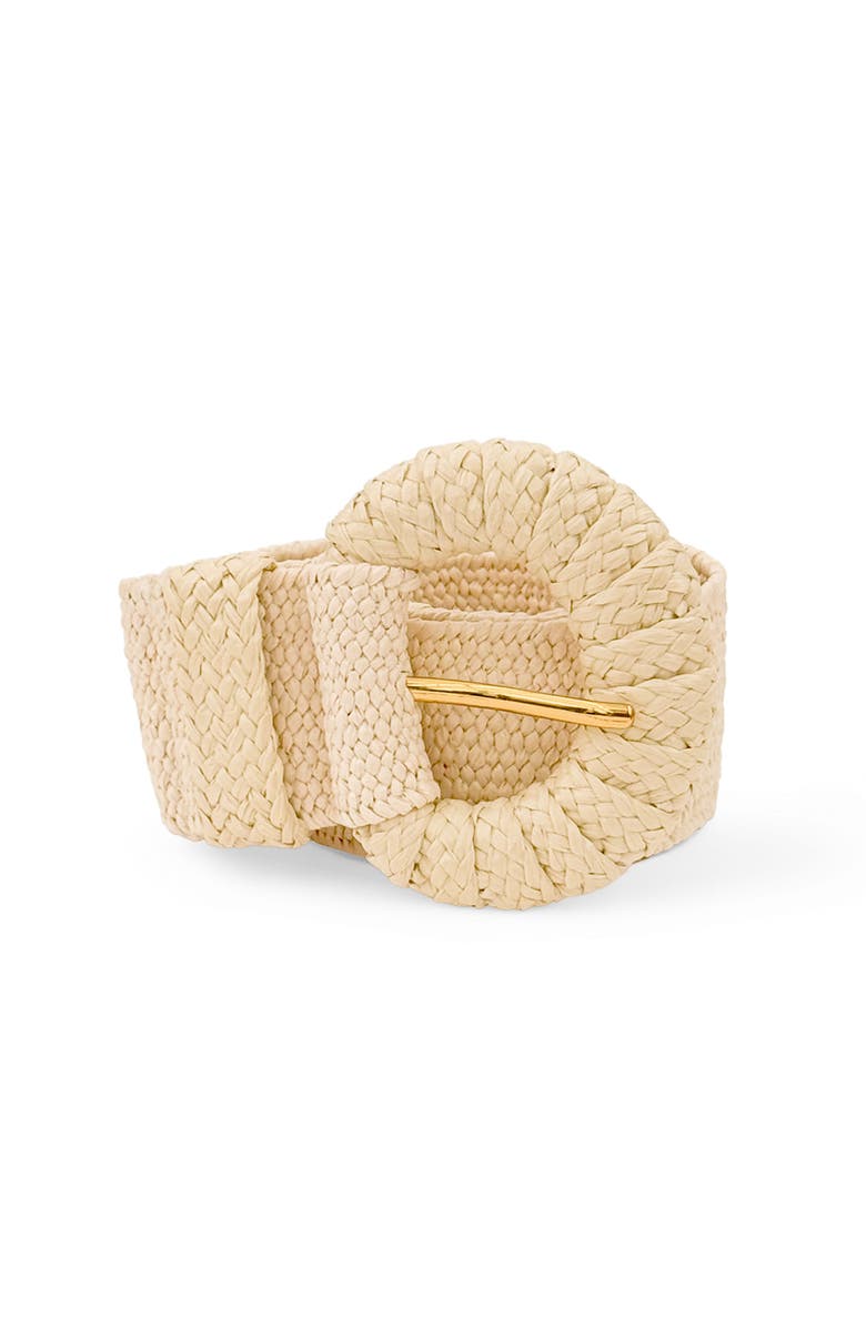 Tori Richard Woven Raffia Ella Belt, Main, color, 