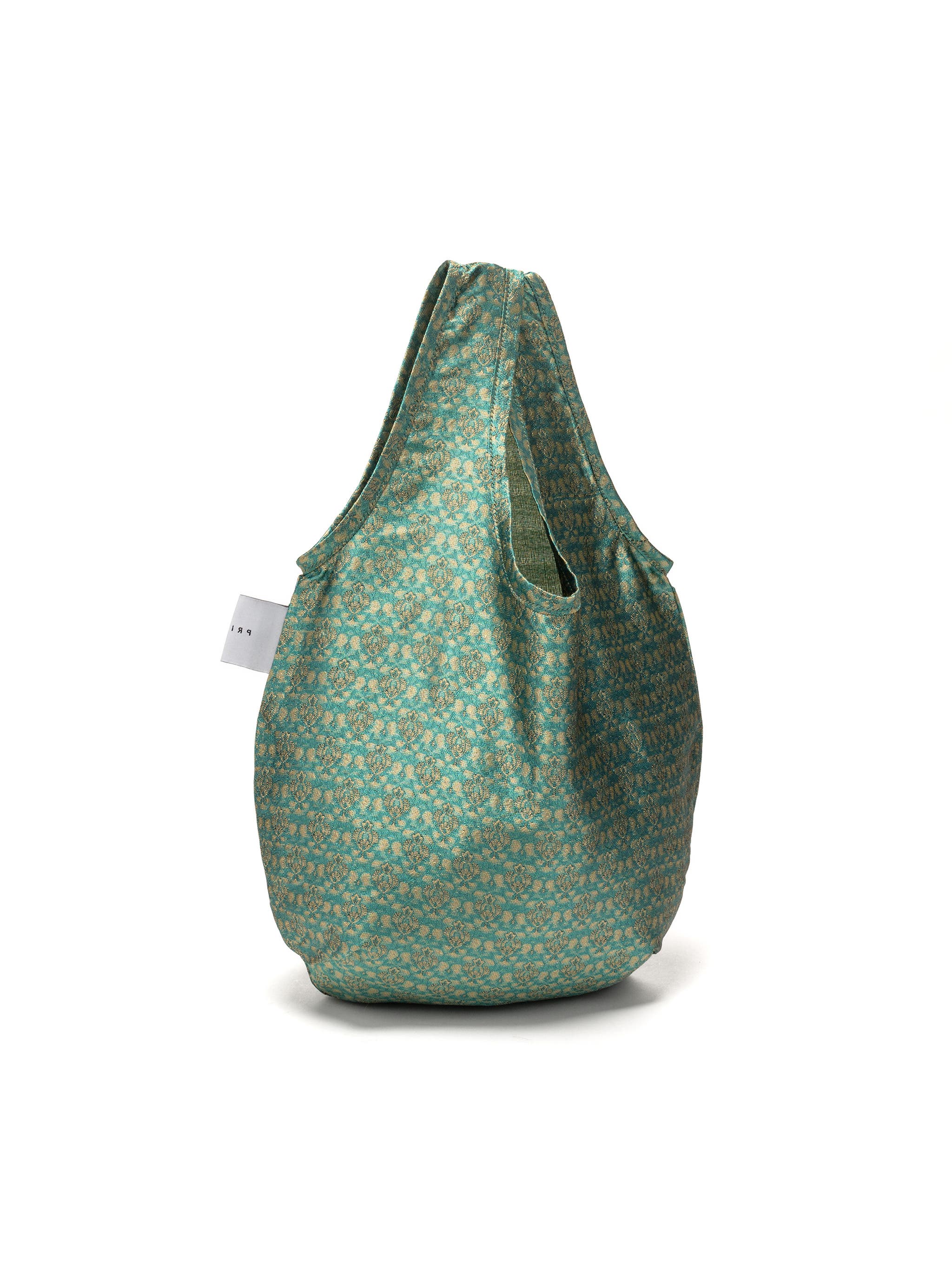 Priory Egg Tote - Deadstock Silk, Alternate, color, 