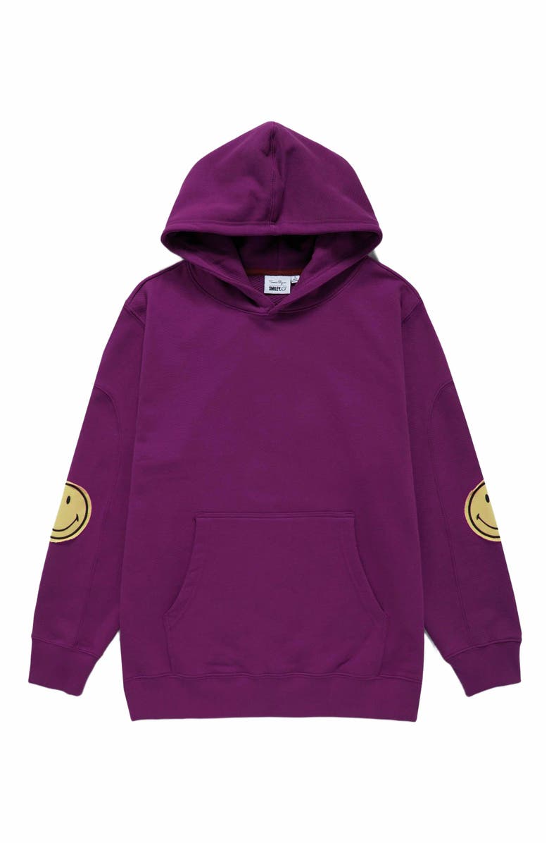Samii Ryan SMILEY OVERSIZED HOODIE, Alternate, color,