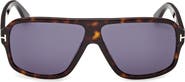 TOM FORD William 0-2 63mm Oversize Navigator Sunglasses
