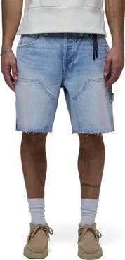 Hudson Jeans Cutoff Denim Carpenter Shorts