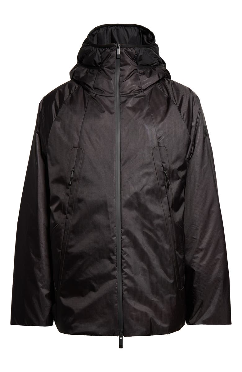 Moncler Aberdeen Hooded Down Jacket, Alternate, color,