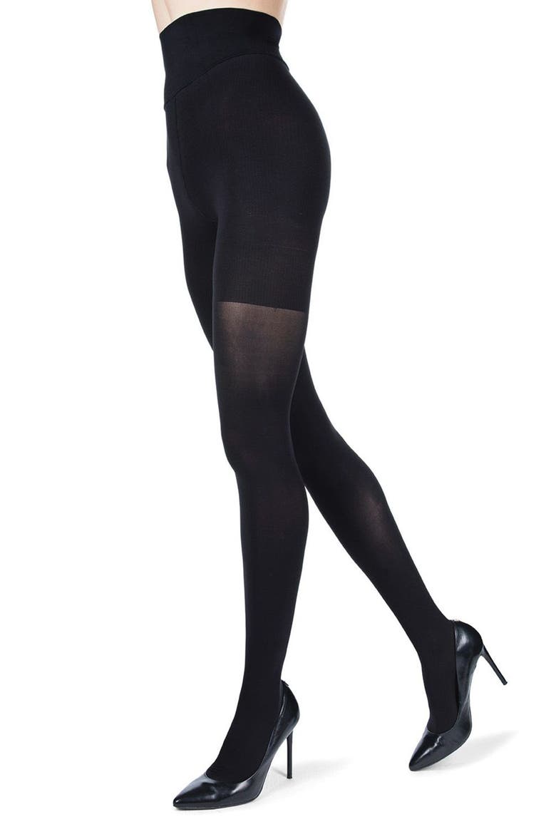 KillerFigure High Waist Shaper Tights, Main, color, BLACK