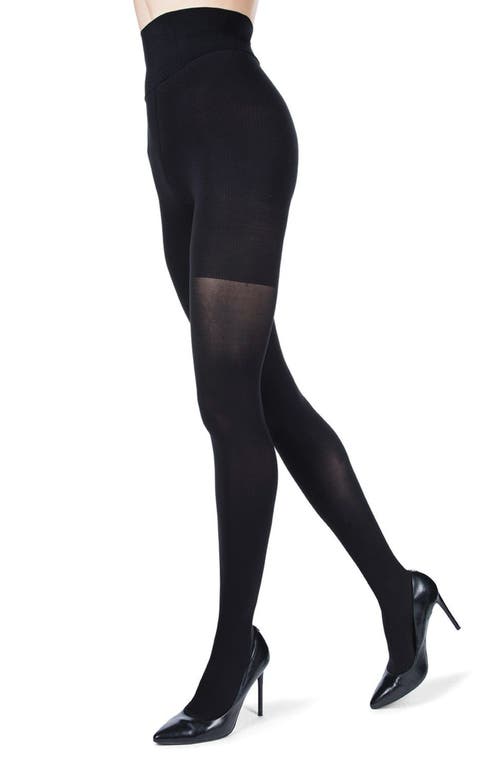 MeMoi KillerFigure High Waist Shaper Tights in Black 
