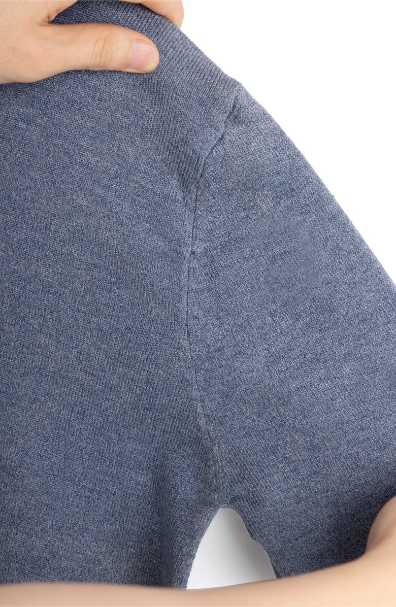 XRAY Basic Turtleneck Sweater, Alternate, color, Heather Slate