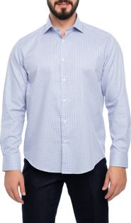 VELLAPAIS Brooklyn Slim Fit Cotton Dress Shirt