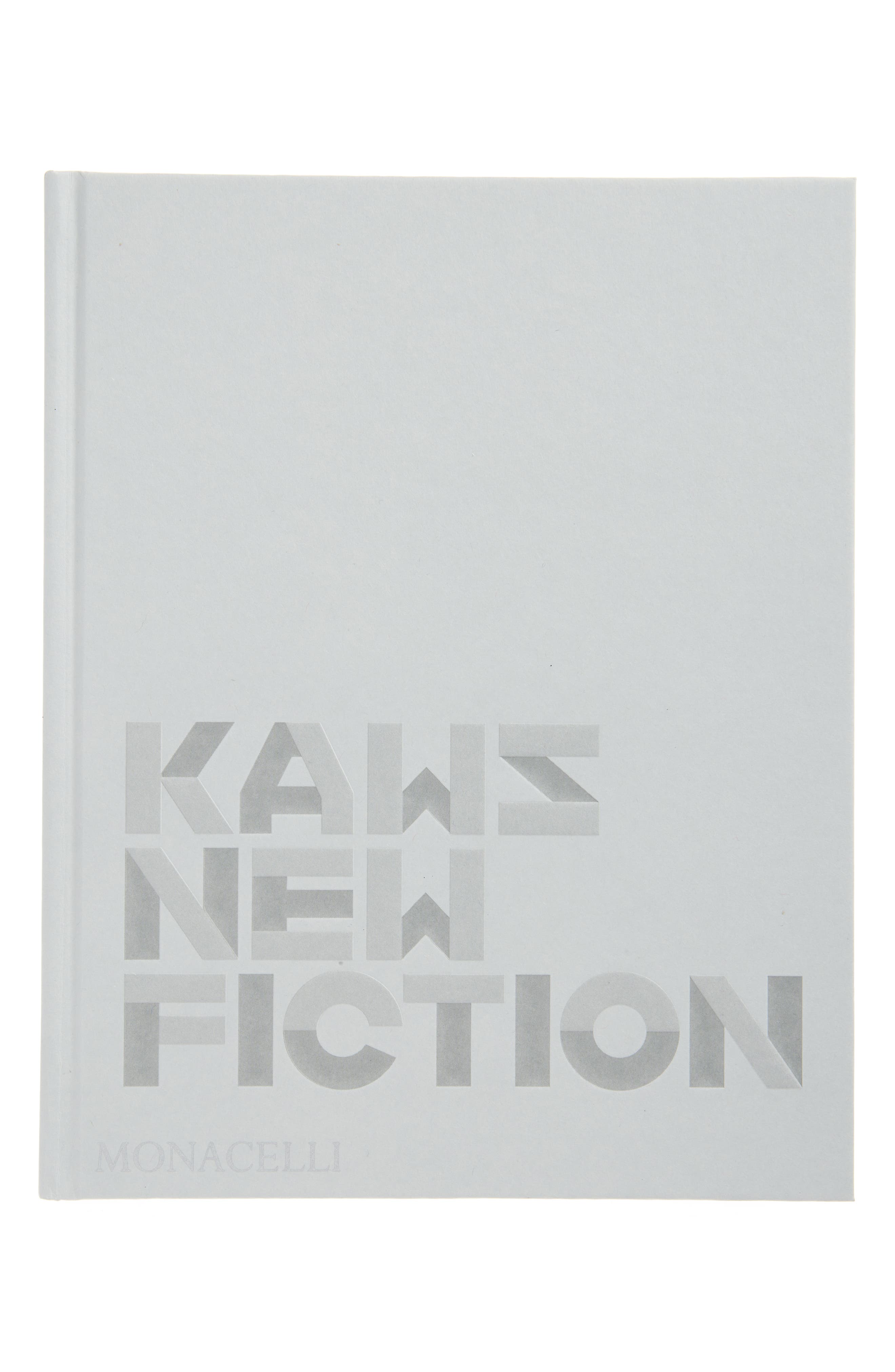 Phaidon Press "KAWS/New Fiction" Hardcover Book in Grey 