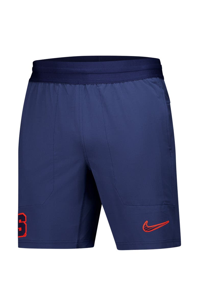 Nike Men's Nike Navy Syracuse Orange 2024/25 Sideline Performance Woven Shorts, Alternate, color, 