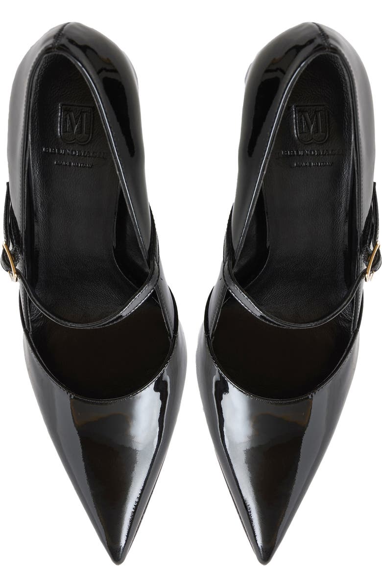 Bruno Magli Panna Pointed Toe Pump, Alternate, color, Black Patent
