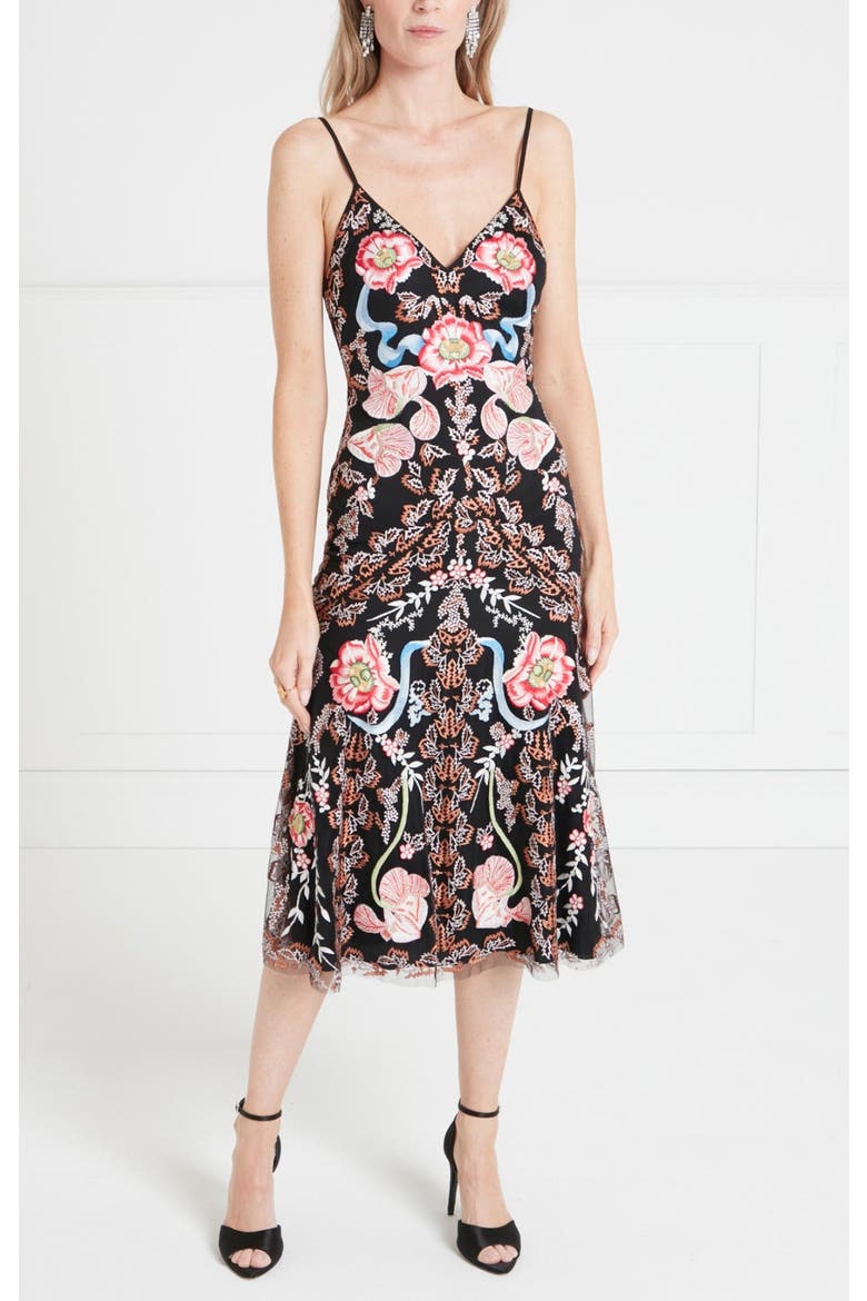Bilbao Strappy Dress, Main, color, Black