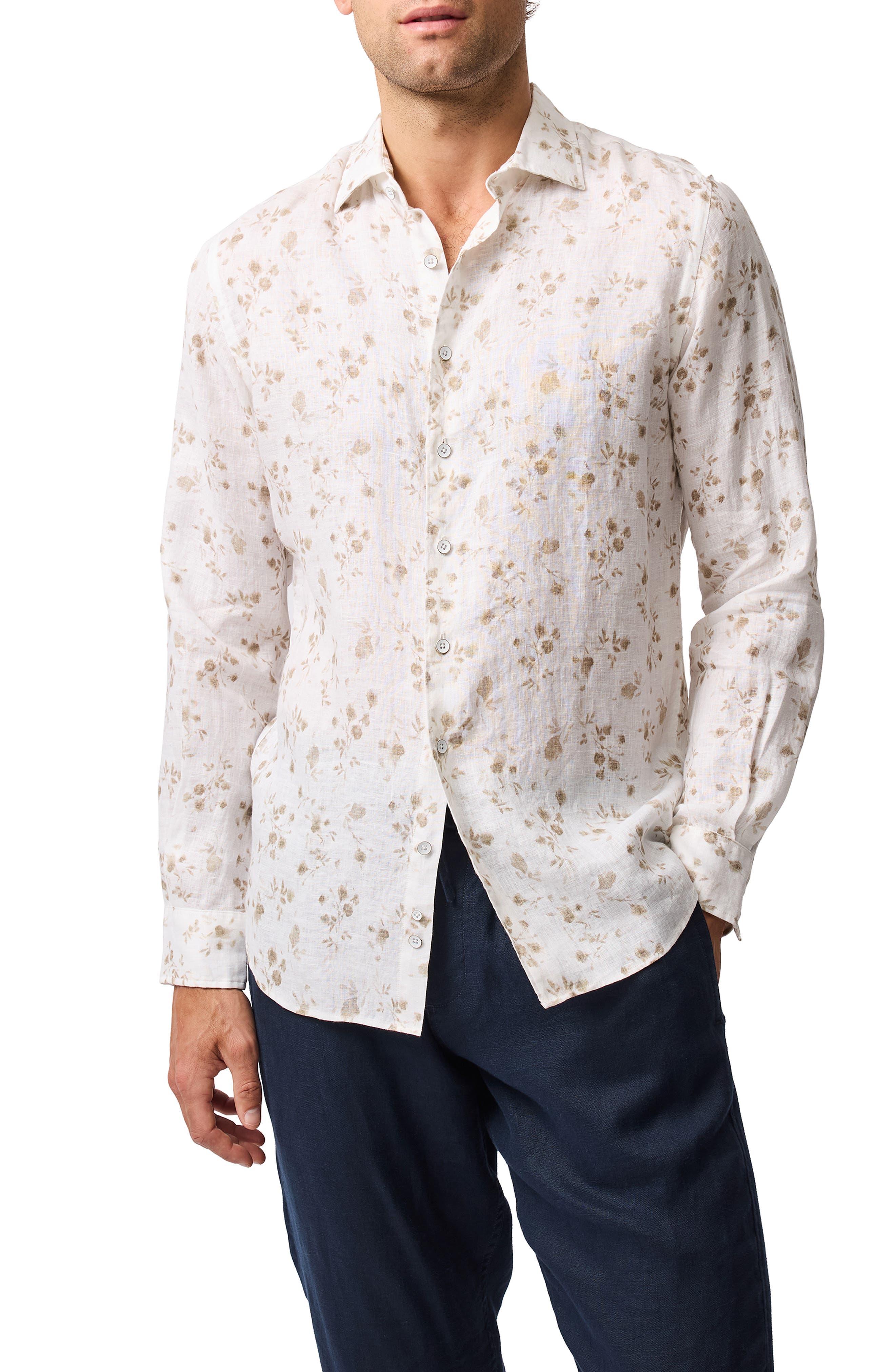 Rodd & Gunn Holmes Hill Floral Button-Up Shirt