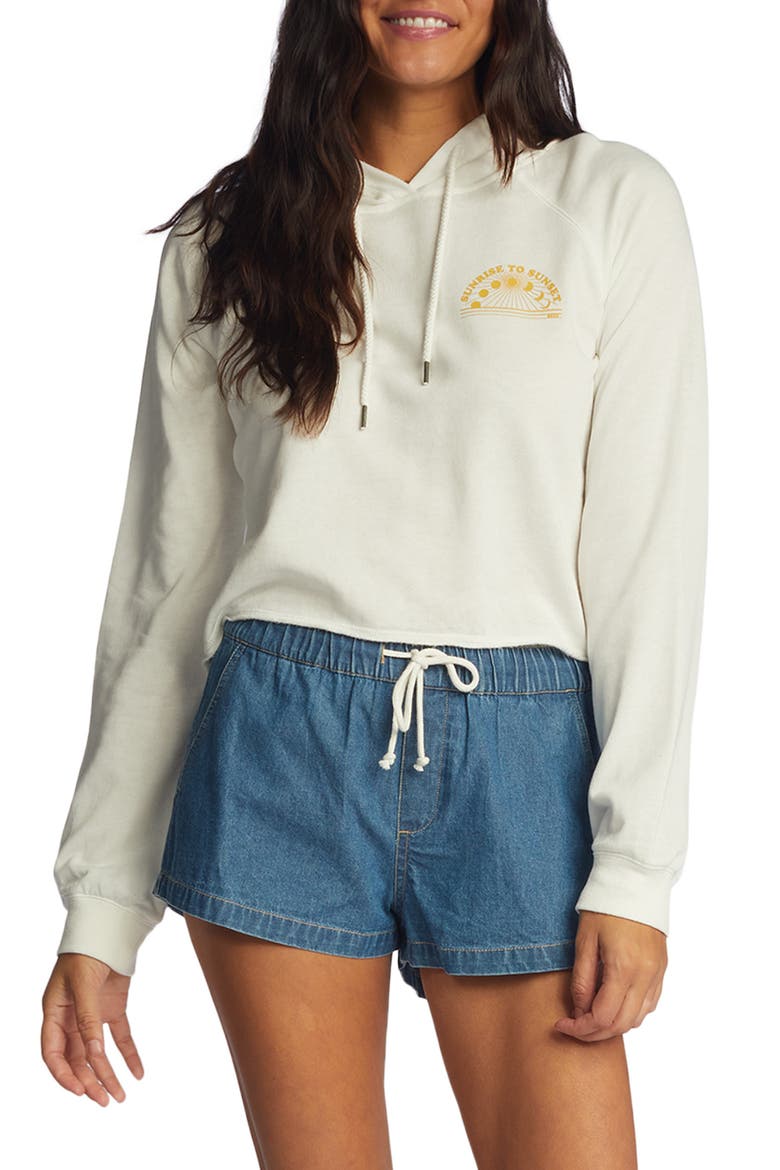 We Arrived Graphic Hoodie, Main, color, BRIGHT WHITE