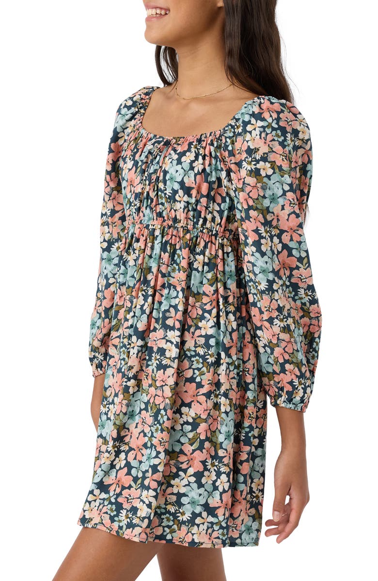 O'Neill Kids' Jeanie Floral Dress, Alternate, color, 