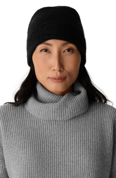 Cashmere & Silk Boucl Beanie