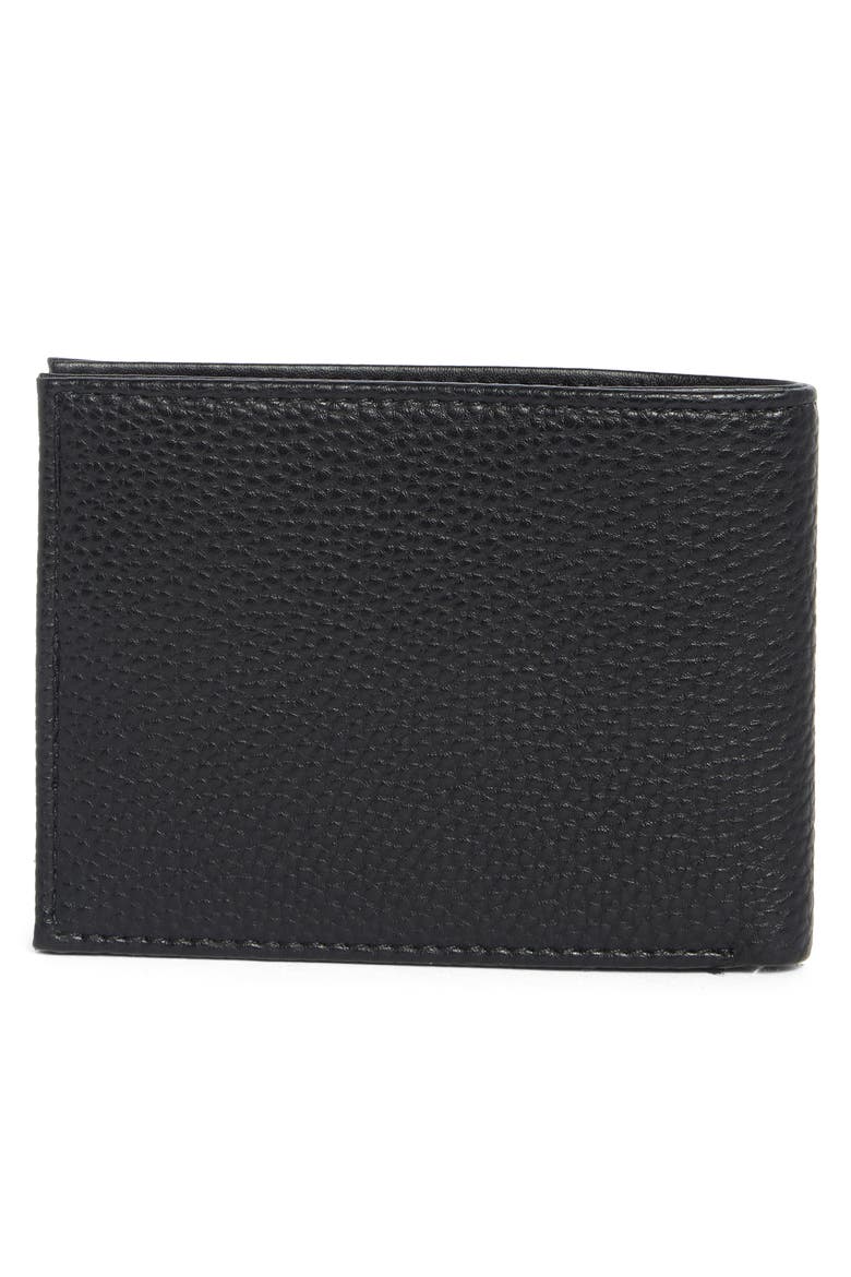 Pebble Pete Bifold Wallet, Alternate, color, BLACK