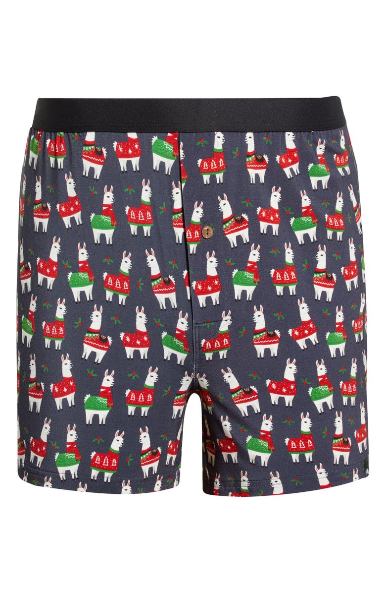 MeUndies Knit Boxers, Alternate, color, Falallama