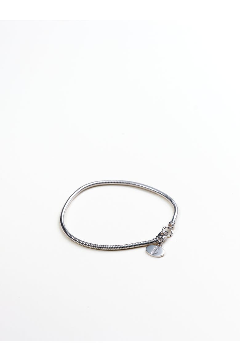 Mason Snake Chain Bracelet, Main, color, Recycled Sterling Silver
