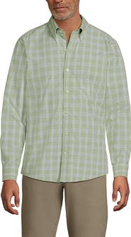 Lands' End Traditional Fit No Iron Twill Shirt