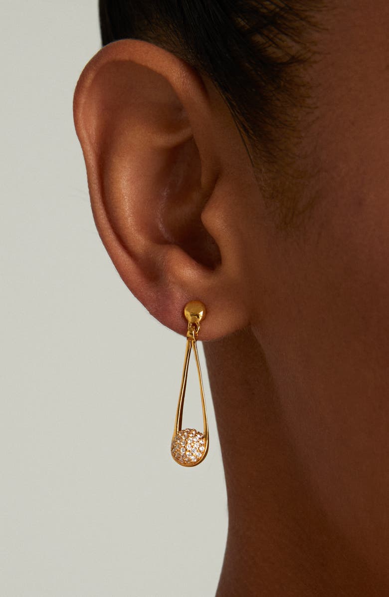 Dean Davidson Mini Ipanema Pavé Drop Earrings, Alternate, color, Tp 22Kyg