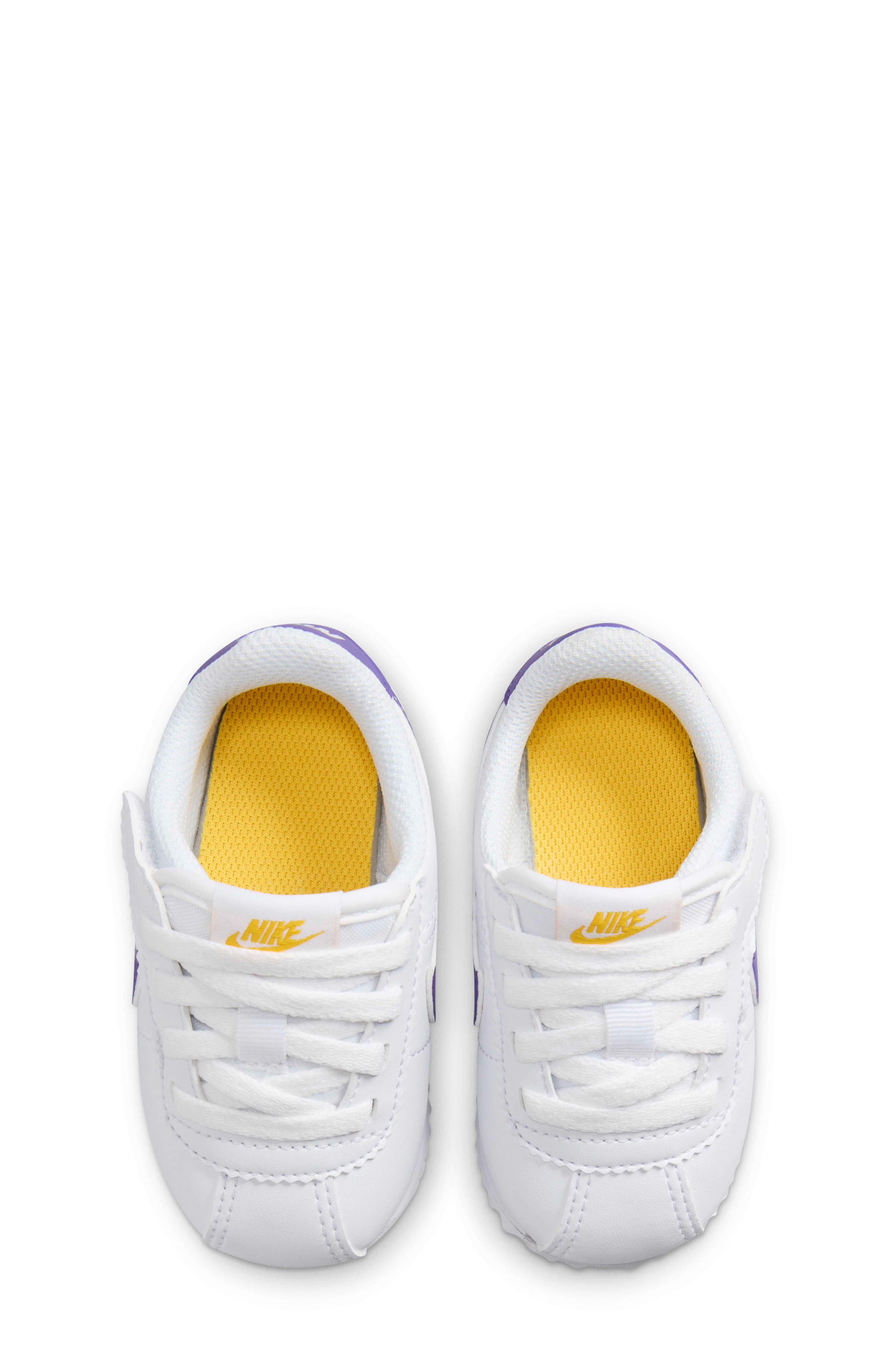 Nike Kids' Cortez EasyOn Sneaker, Alternate, color, 105 White/Vrspur