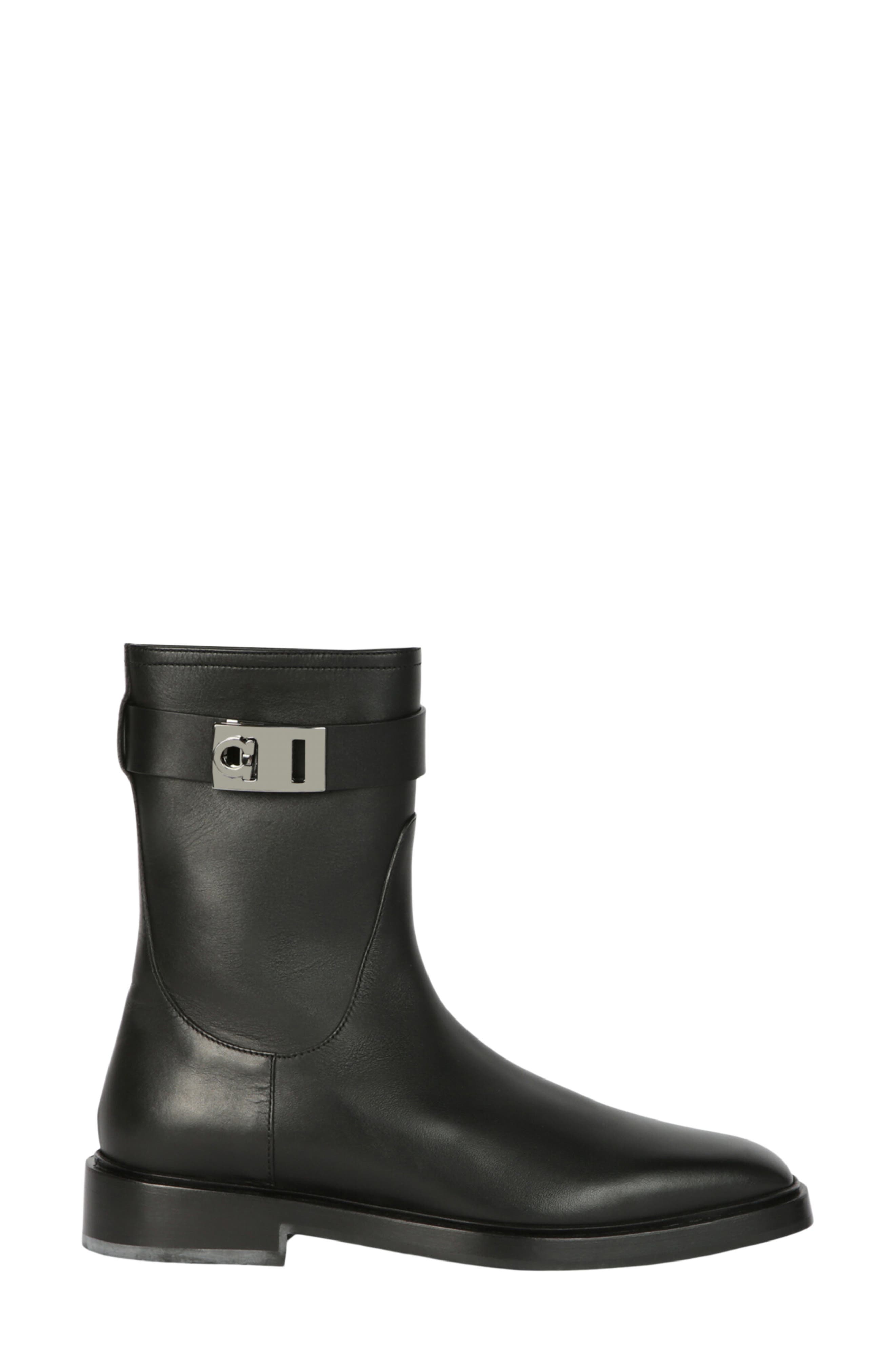 Hug Ankle Boot, Alternate, color, BLACK