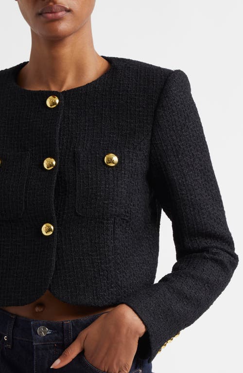 Cinq À Sept Cinq A Sept Auden Tweed Jacket In Black