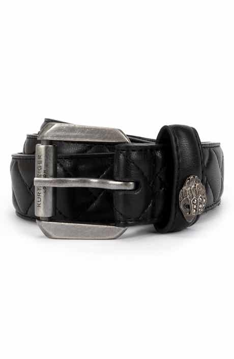 Kurt Geiger London Micro Quilt Leather Belt