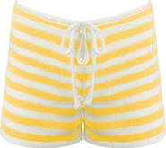 Capittana Maddy Stripe Cover-Up Shorts