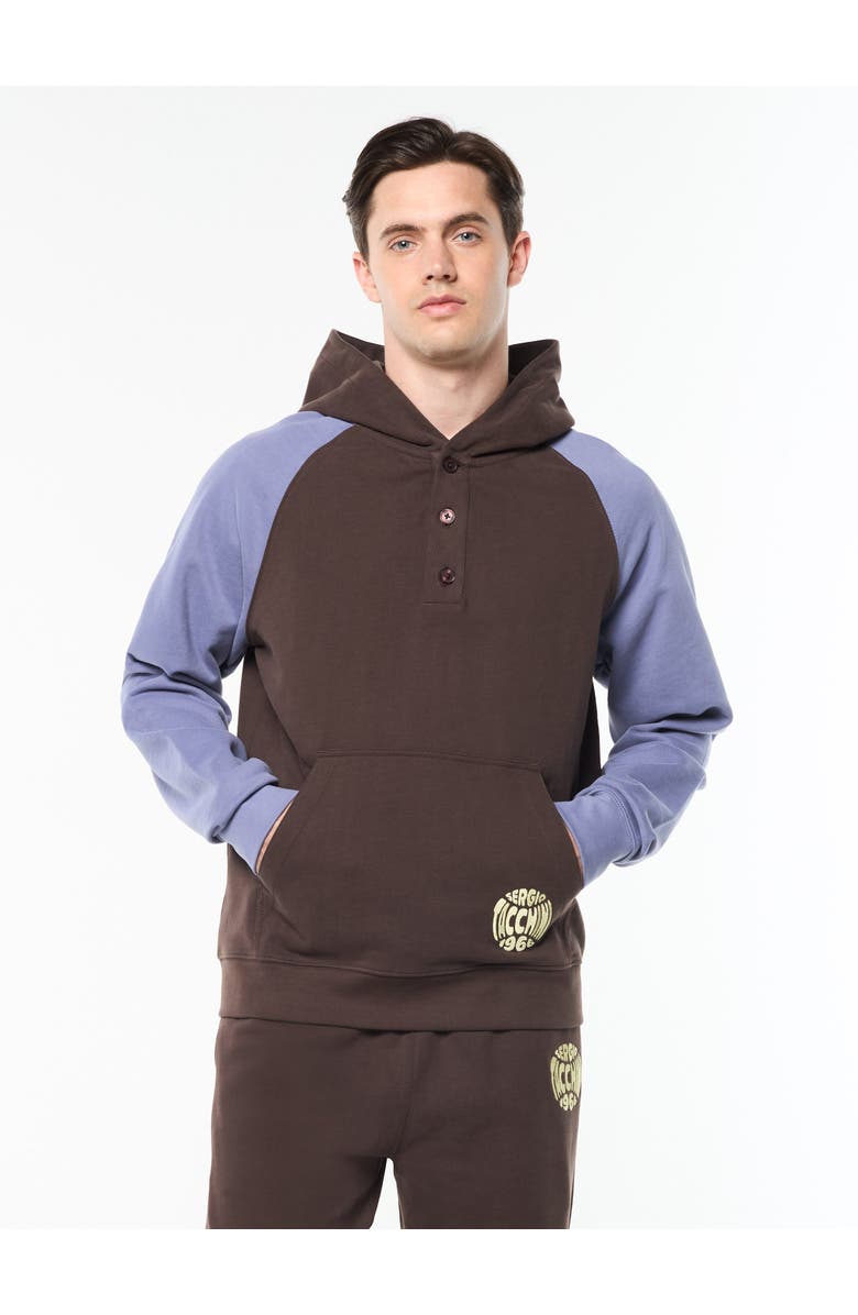 Sergio Tacchini Vincere Hoodie, Main, color, Mulch