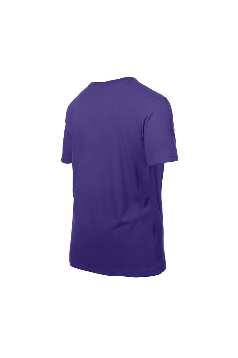 Men's New Era  Purple Minnesota Vikings Combine Authentic Training Throwback T-Shirt, Alternate, color, Purple