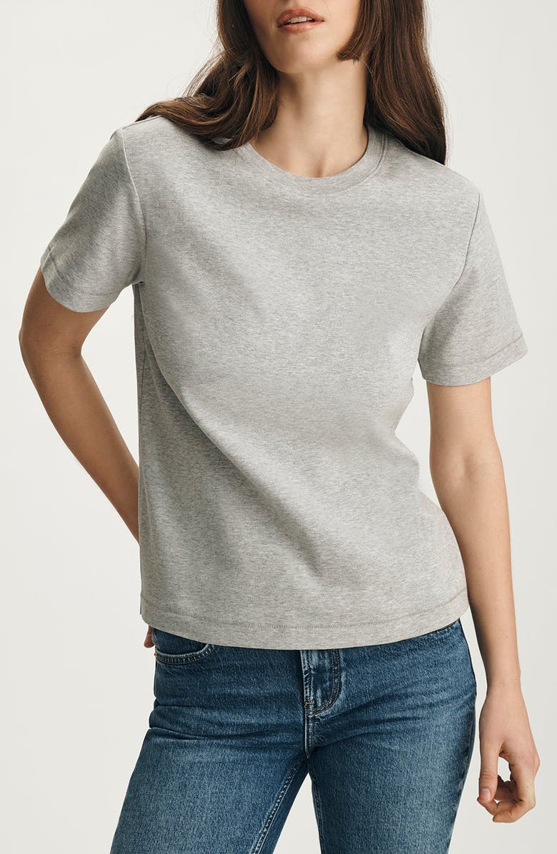 Mavi Jeans Nina Crewneck Cotton T-Shirt, Main, color, 
