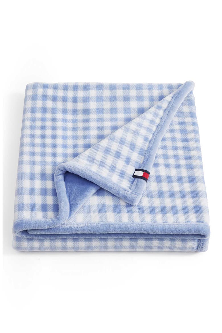 Modern Check Throw, Main, color, BOATHOUSE BLUE/ WHITE