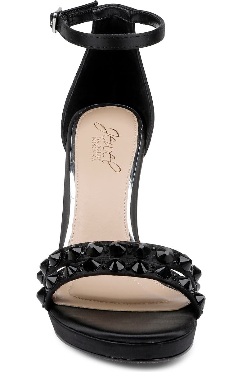 Jewel Badgley Mischka Hustle Ankle Strap Sandal, Alternate, color,