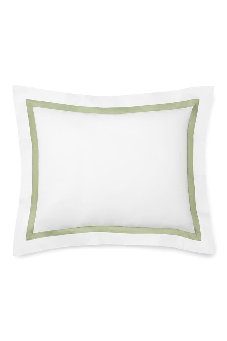 Estate King Sham, Main, color, WHITE/ WILLOW