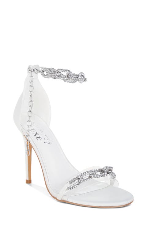 Rabenda Rhinestone Stiletto Sandal (Women)