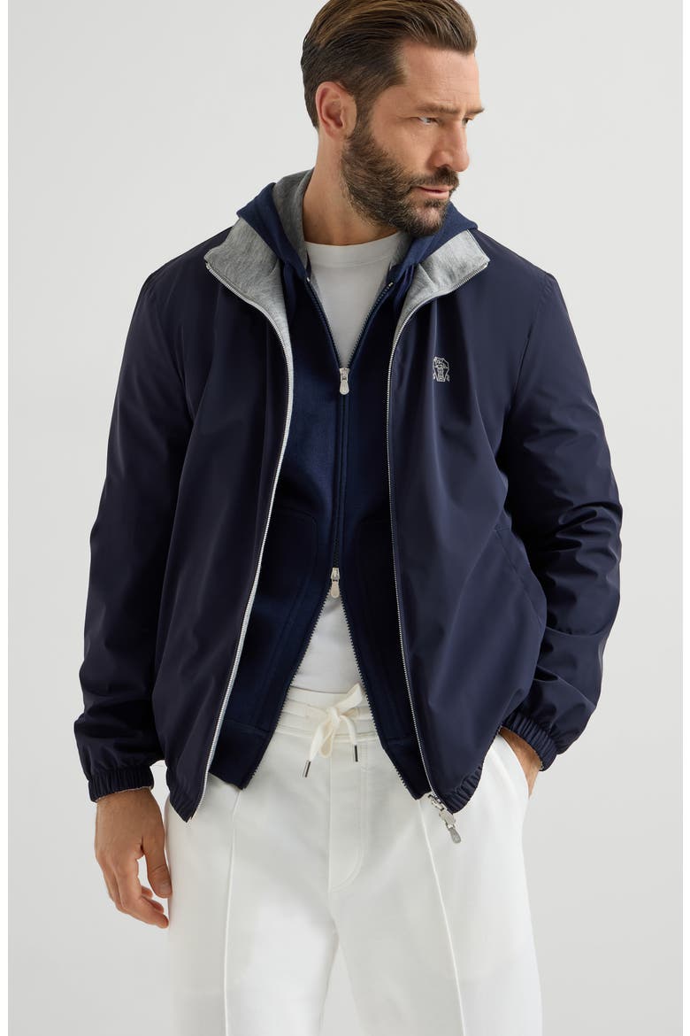 Reversible jacket, Alternate, color, Navy Blue