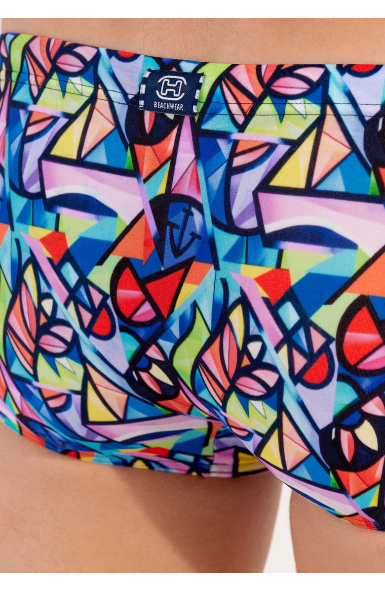 HOM Idylle Swim Trunk, Alternate, color, Multico Print