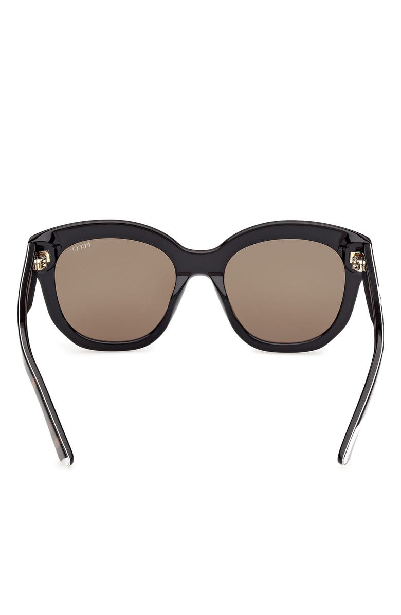 Emilio Pucci 53mm Geometric Sunglasses, Alternate, color,