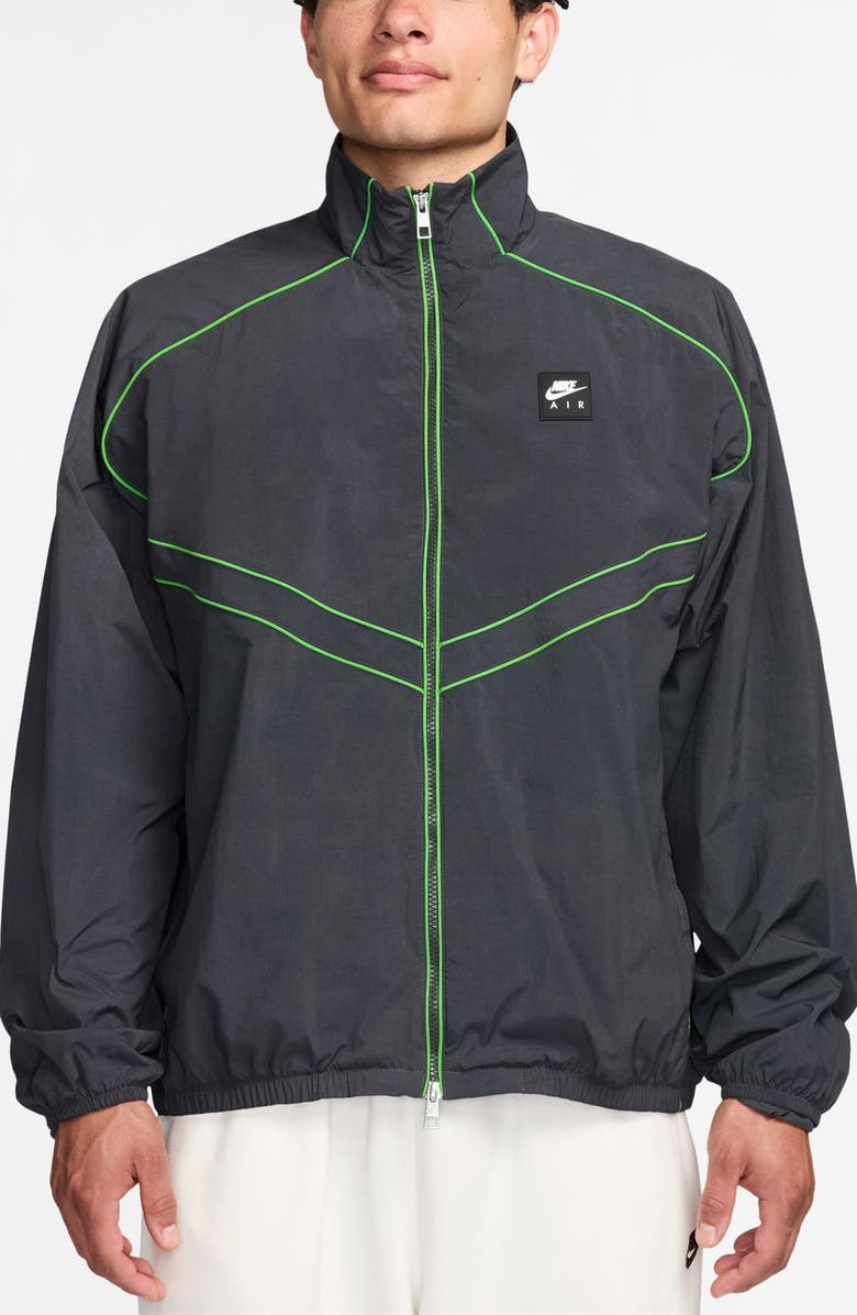 Nike Sportswear Air Windrunner Track Jacket, Main, color, Anthracite