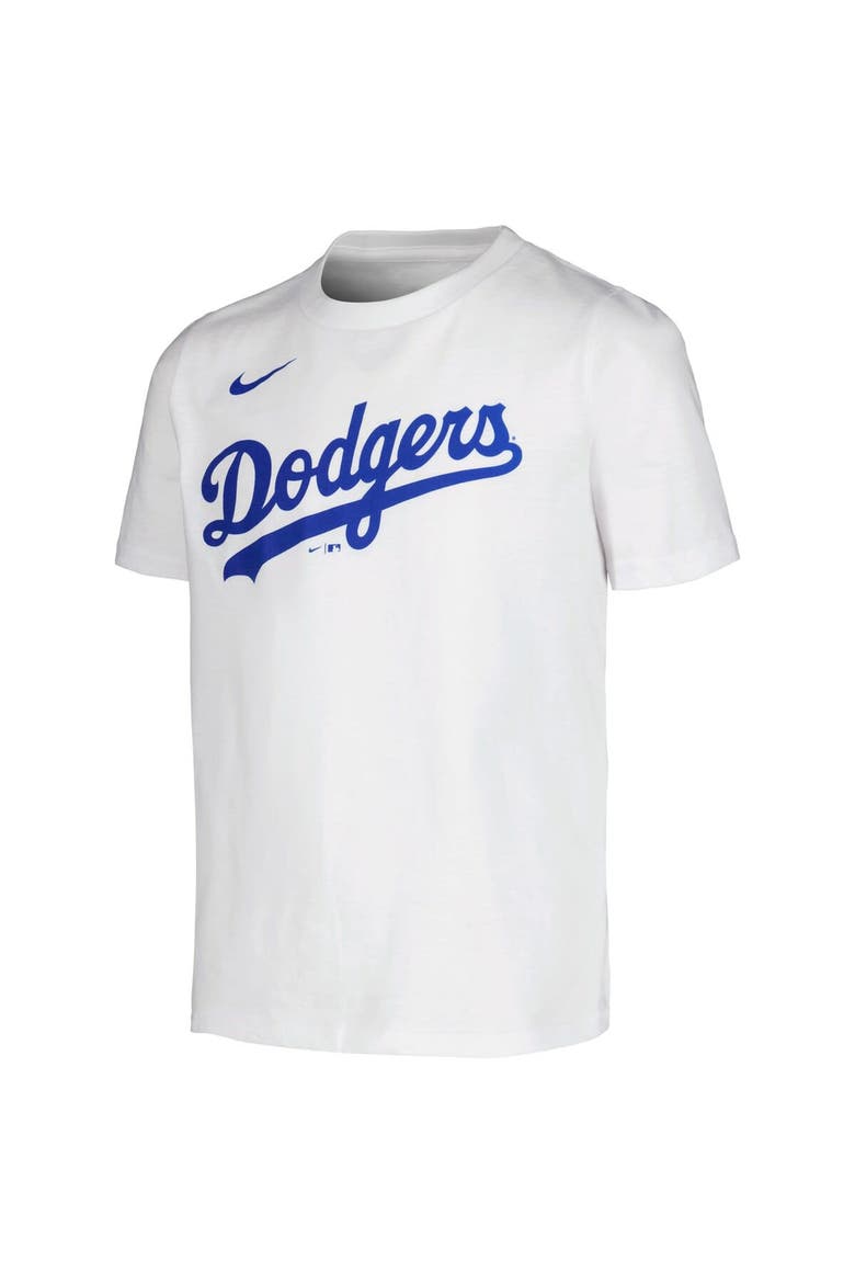 Youth Nike Chris Taylor White Los Angeles Dodgers Player Name & Number T-Shirt, Alternate, color, White